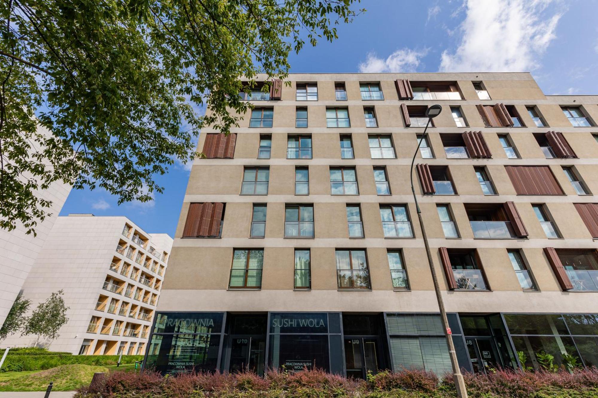 Warsaw Wola Apartment Near Nocny Market By Noclegi Renters Екстериор снимка